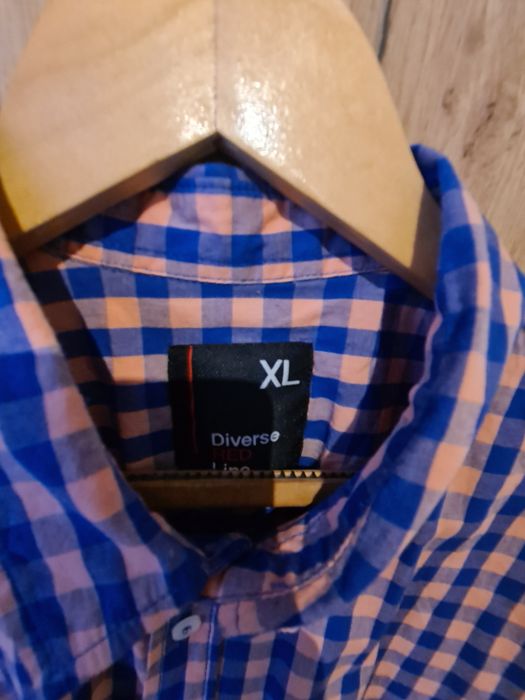 Koszula męska xl diverse krótki rękaw