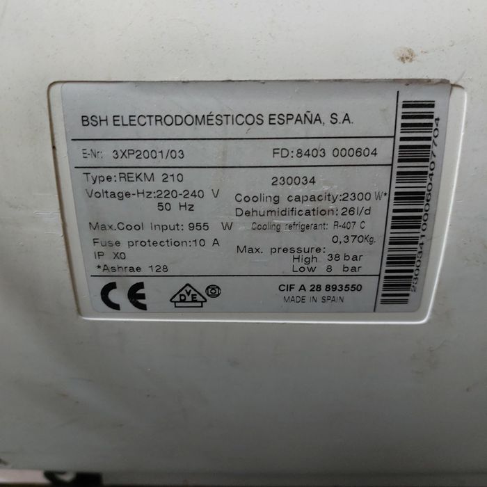 AC ar condicionado portátil Balay