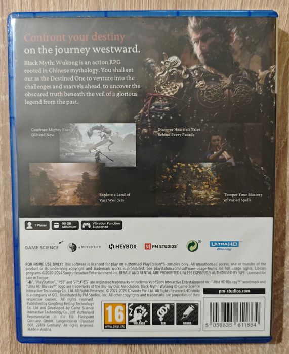 Black Myth Wukong *** PS5 ***