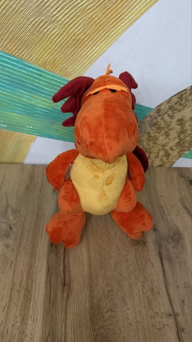М'яка іграшка "Дракон" 36 см оранж
