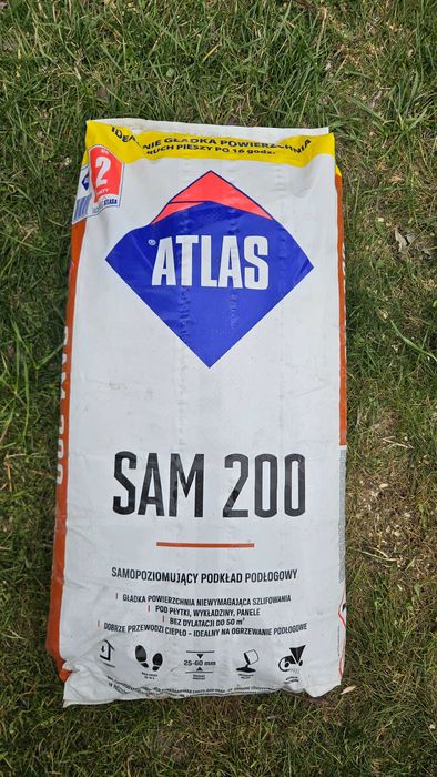 wylewka / Masa samopoziomująca SAM 200 25 kg Atlas