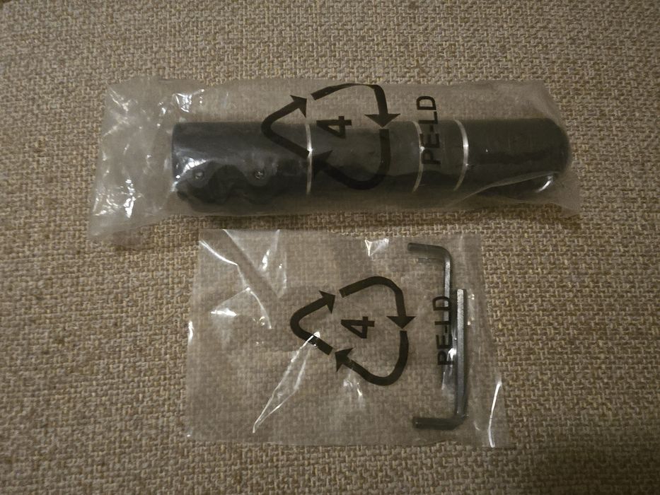 Extensor/adaptador para elevaçao de guiador de bicicleta