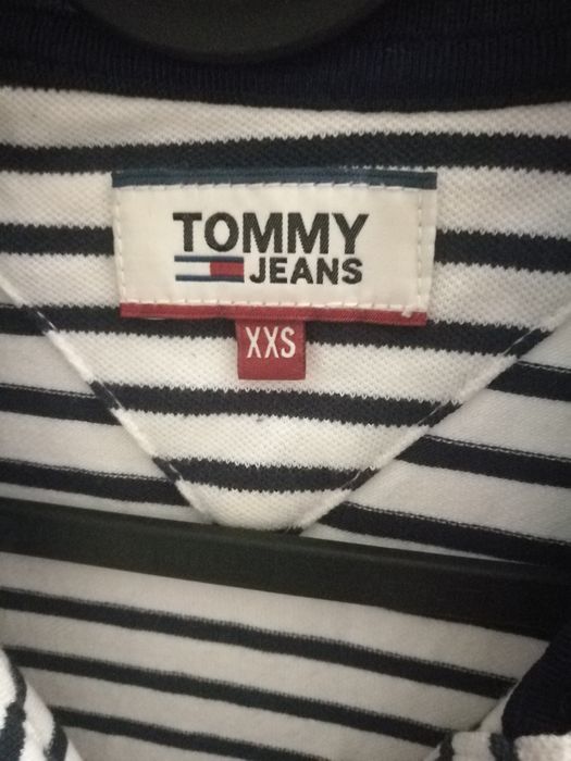 Polo Tommy Hilfiger jeans w paski xxs/xs