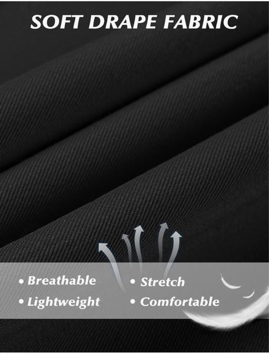 Spodnie Damskie Wysoki Stan Szerokie Nogawki Do Biura i Na Codzień