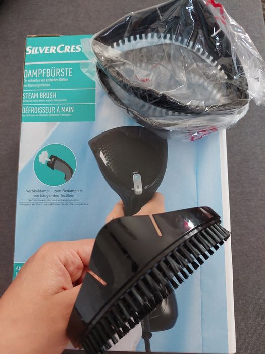 Duas escovas ferro / ecova a vapor silvercrest