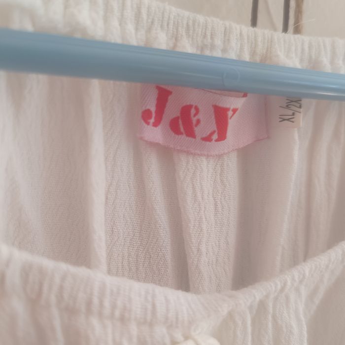 Bluzka  boho z ozdobnymi rękawami  J&J XL/2XL do pracy 10% wiskozy