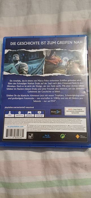 Uncharted 2 PS4 Remastered PL