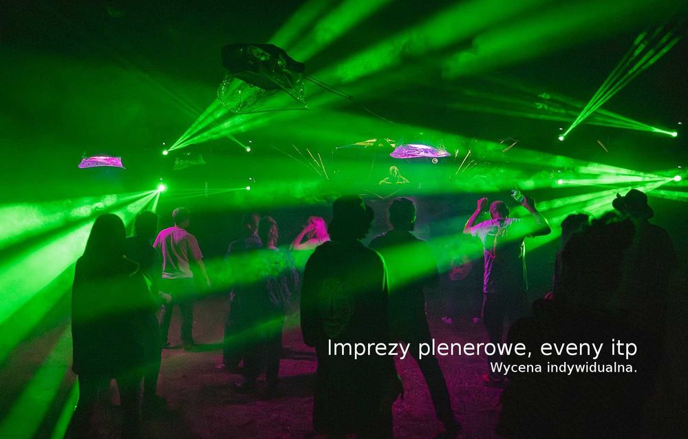 Wynajem nagłośnienia i oświetlenia Obsługa imprez , sala oraz plener