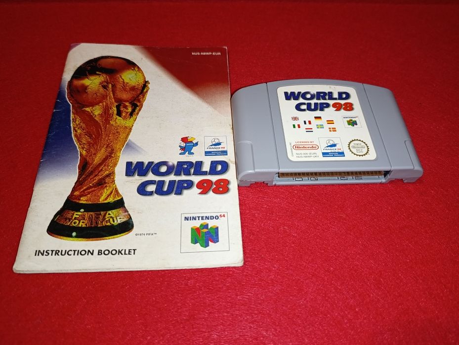 Jogo Nintendo 64 World CUP 98