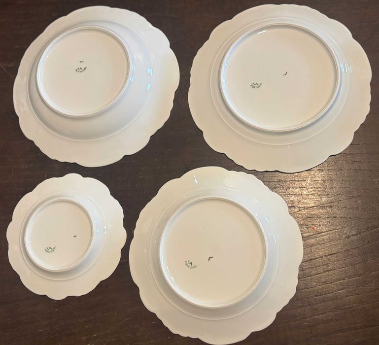 Serviço Jantar Vista Alegre Porcelana Vintage