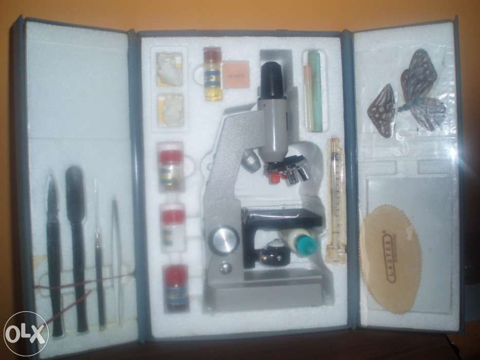 Kit de ciencia para criança