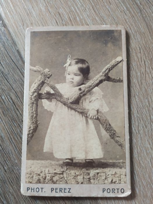 Fotos antigas em cartão