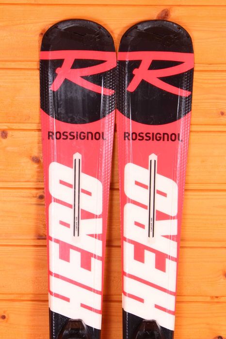Narty dziecięce Rossignol Hero Junior 120 cm + LOOK Kidx 4.5 !2!
