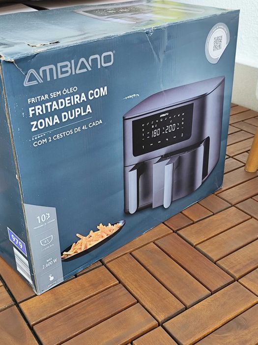 Air fryer 2 cestos Ambiano
