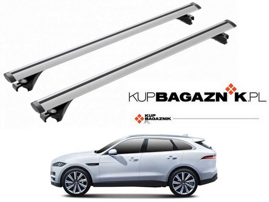 Bagażnik dachowy JAGUAR F-Pace 2016 do 2024 SUV bazowy belki relingi