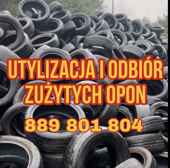 Odbiór zużytych opon recykling utylizacja