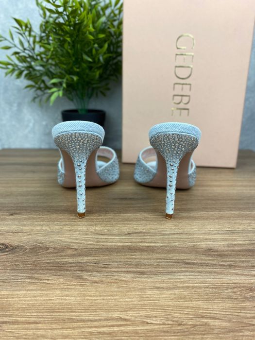 Gedebe Gigi 80 Denim r. 38 – luksusowe jeansowe szpilki