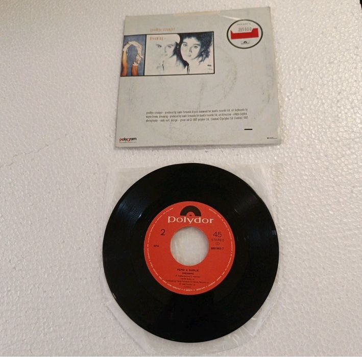 Disco Vinil Single 7'' 45 RPM Pepsi & Shirlie Goodbye Stranger PT 1987