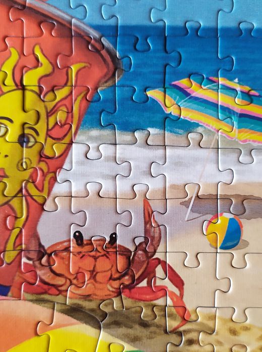 Puzzle Trefl 1011 Hidden shapes Kocie wakacje 1000 ukryte kształty