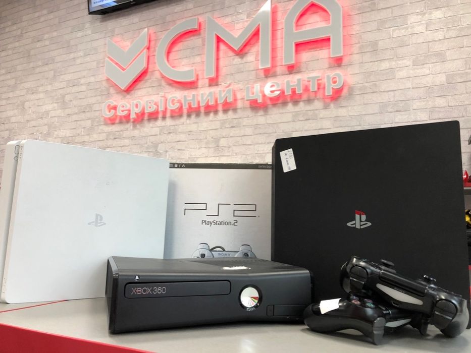 ТЕРМІНОВО РЕМОНТ З ГАРАНТІЄЮ  Sony Playstation, Xbox,Nintendo,Джойстик