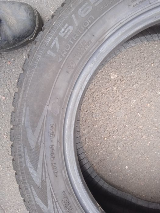 Шины зима 175.65.15 Nokian WR04,20p, 7mm.