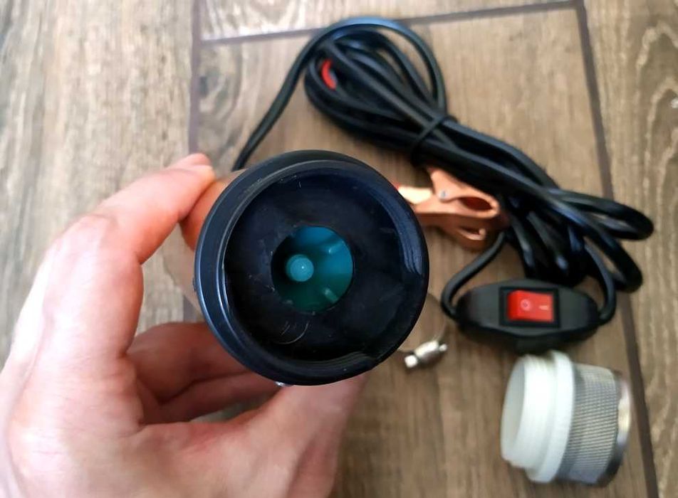 Электро насос d 51 мм на 12v для перекачки солярки дизтоплива воды