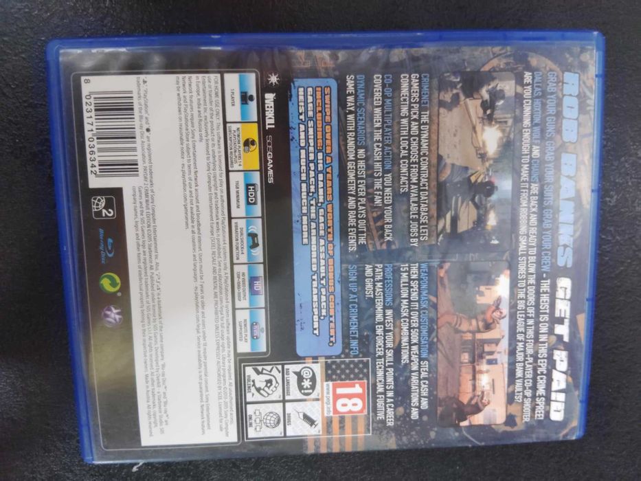 Payday 2: Crimewave Edition PS4 Angielska wersja gry