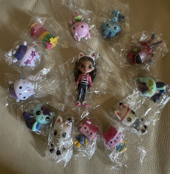 Zestaw figurek bajka Gabi Gabby’s dollhouse Koci domek figurki kotki