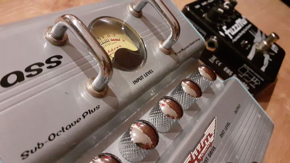 Pedal octave ashdow e pedal fuzz ebs