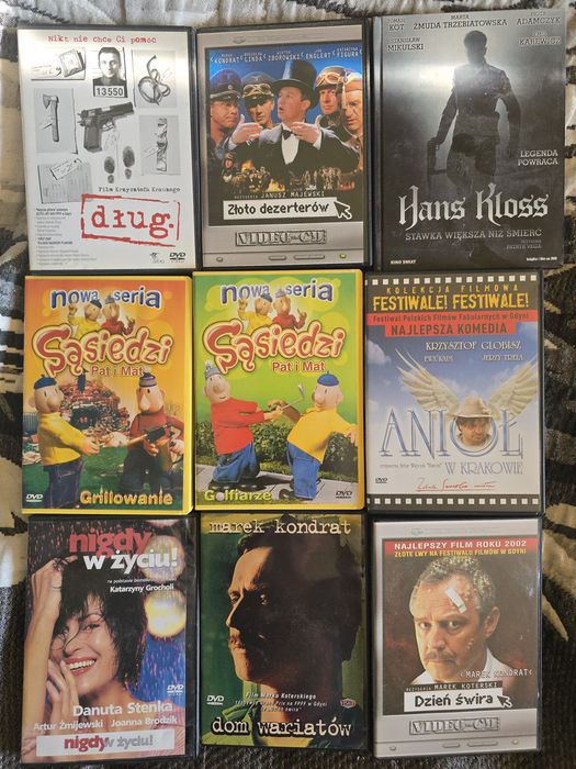 Filmy DVD komplet