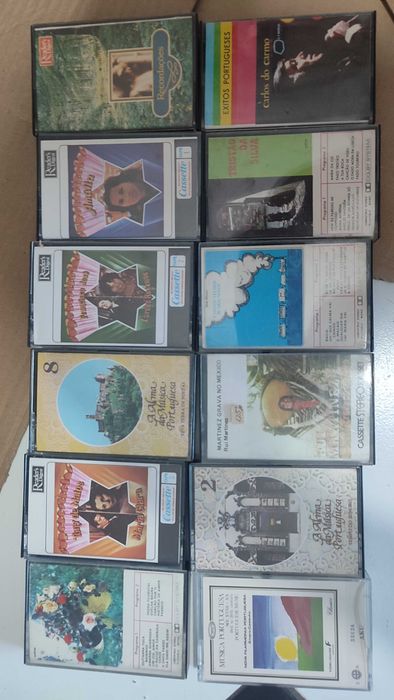 Lote 52 Cassetes Música Portuguesa