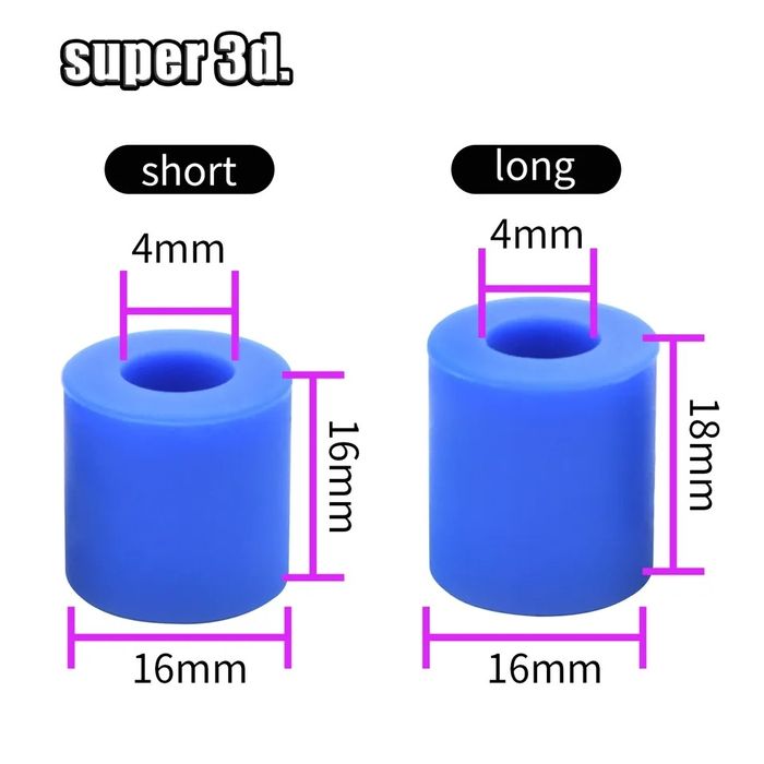 Высокотемпературные силиконовые втулки для стола 3д принтера .: 160 грн ...