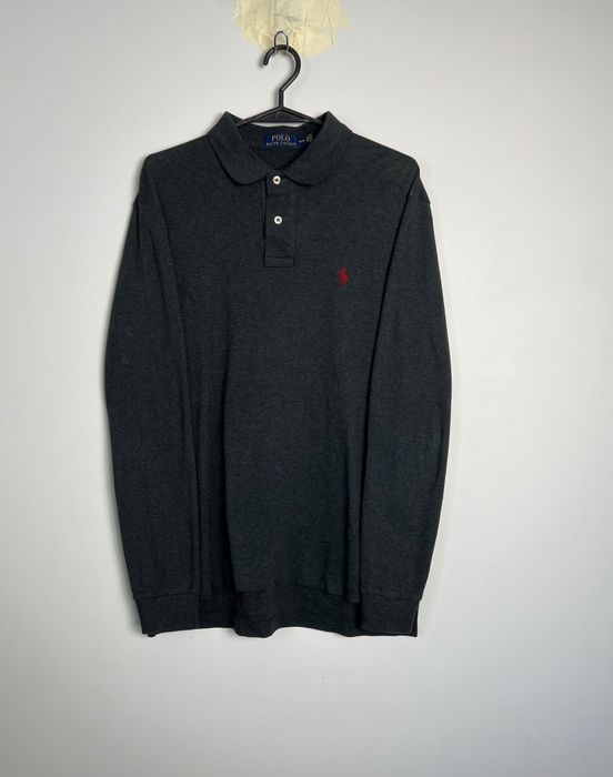 Longsleeve Polo Ralph Lauren Logo 100% Cotton