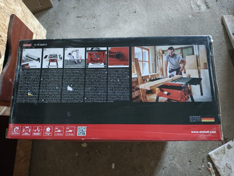 Serra Mesa Com Bancada EINHELL TC-TS 2225 U