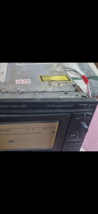 Radio mfd volkswagen 2din vw