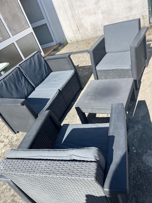 Conjunto móveis de jardim