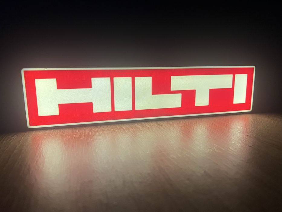 Painel luminoso Hilti