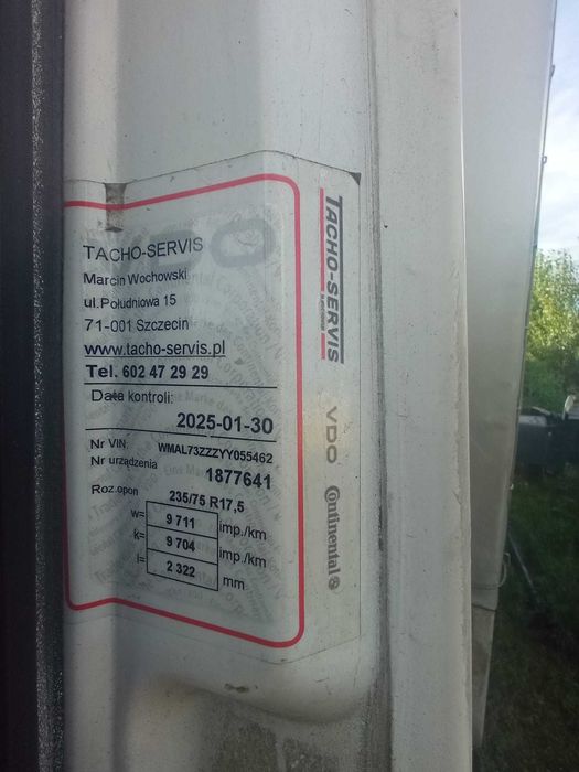 Samochód ciężarowy MAN 12.224