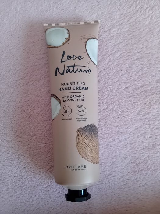 Creme de mãos de coco  novo