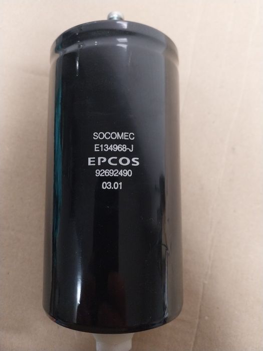 Kondensator elektrolityczny SOCOMEC E 134968-J