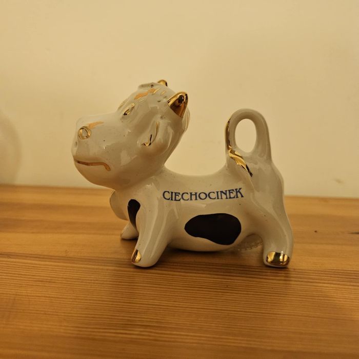 Figurka krówka z Ciechocinka
