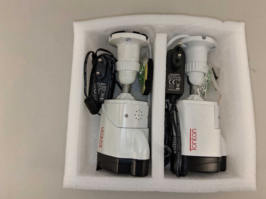 N011 Zestaw 2 Kamer Monitoring Tonton LED IR Illuminator CCTV