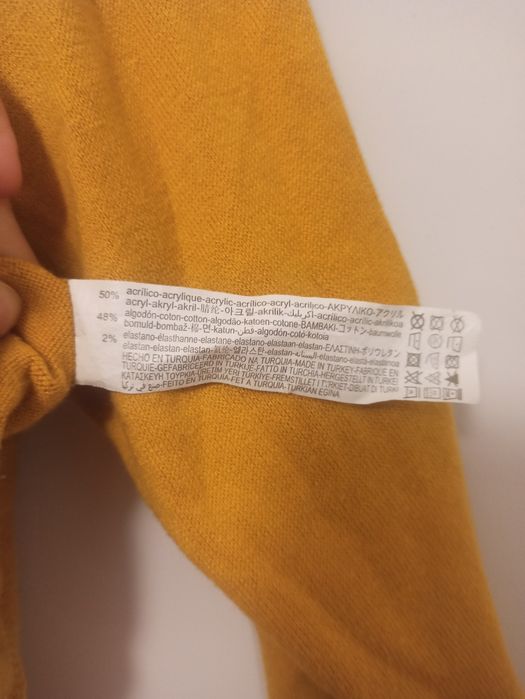 Bluza sweter krótki Bershka S