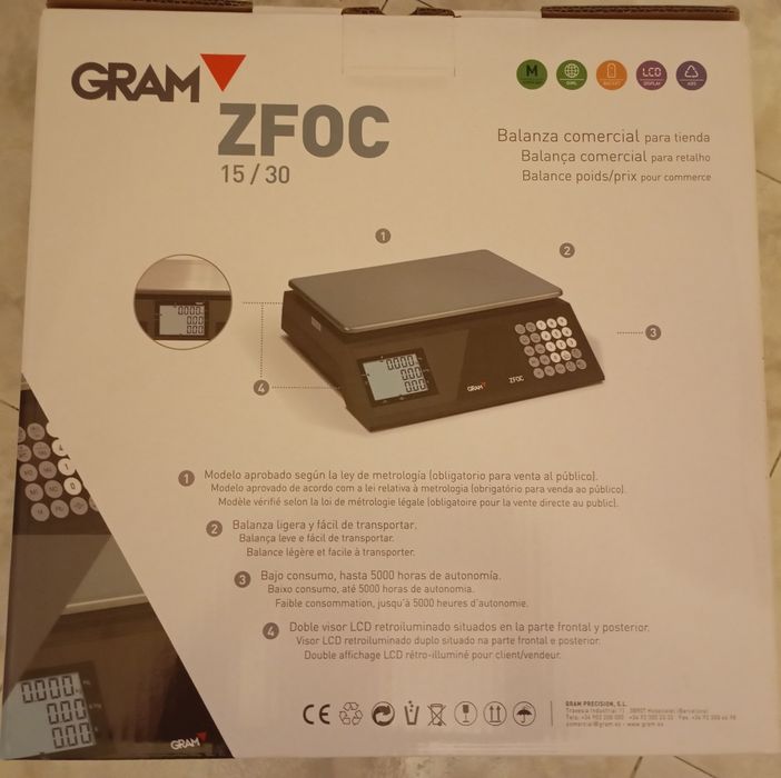 Balança comercial Nova 30KG