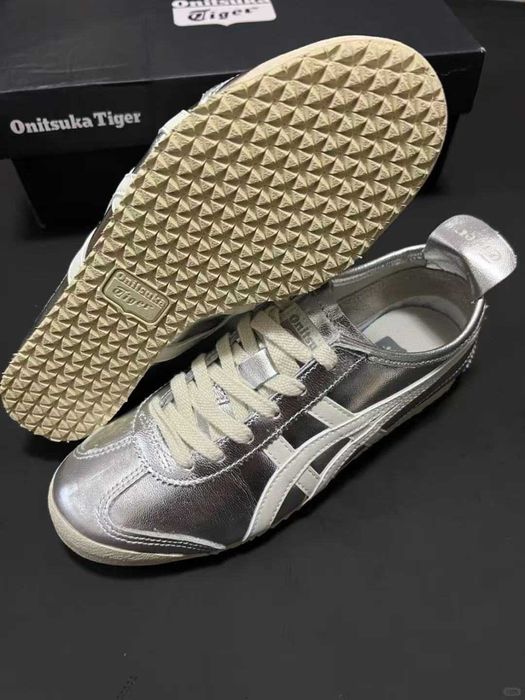 Onitsuka Tiger Mexico 66 Silver Off White R.37