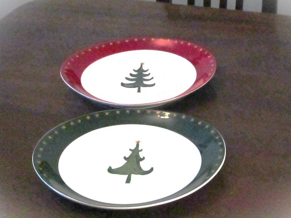 Pratos com motivo natalicio