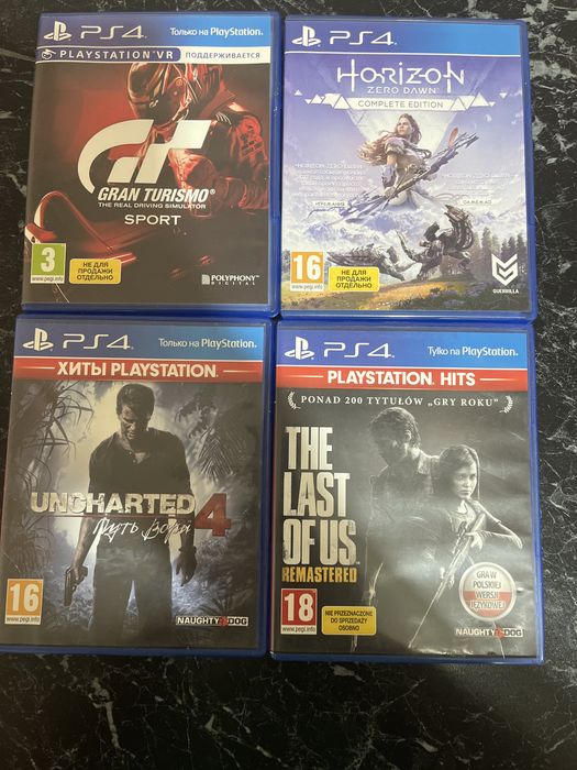 Диски на PS4 продам