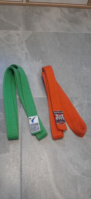 Пояси для карате