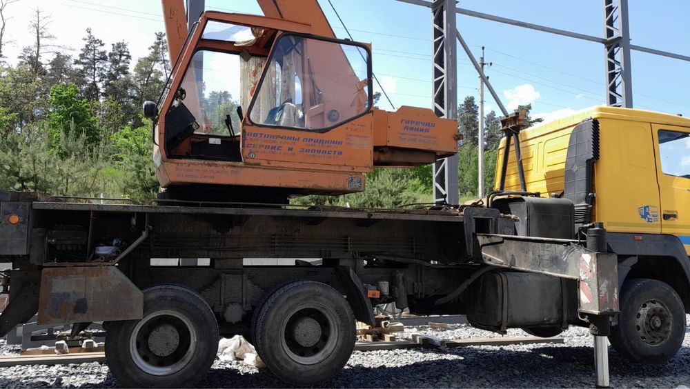 Аренда автокрана, оренда крана 16т 21м стріла, 24/7 Киев и Область