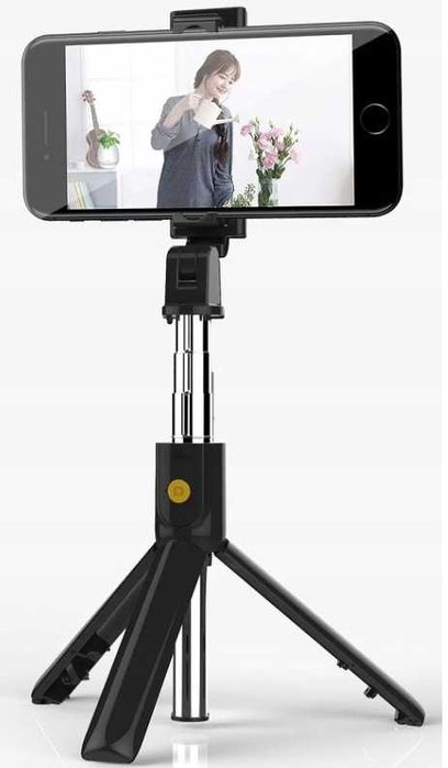 Selfie Stick kijek do selfie K07 statyw z pilotem bluetooth kod 946